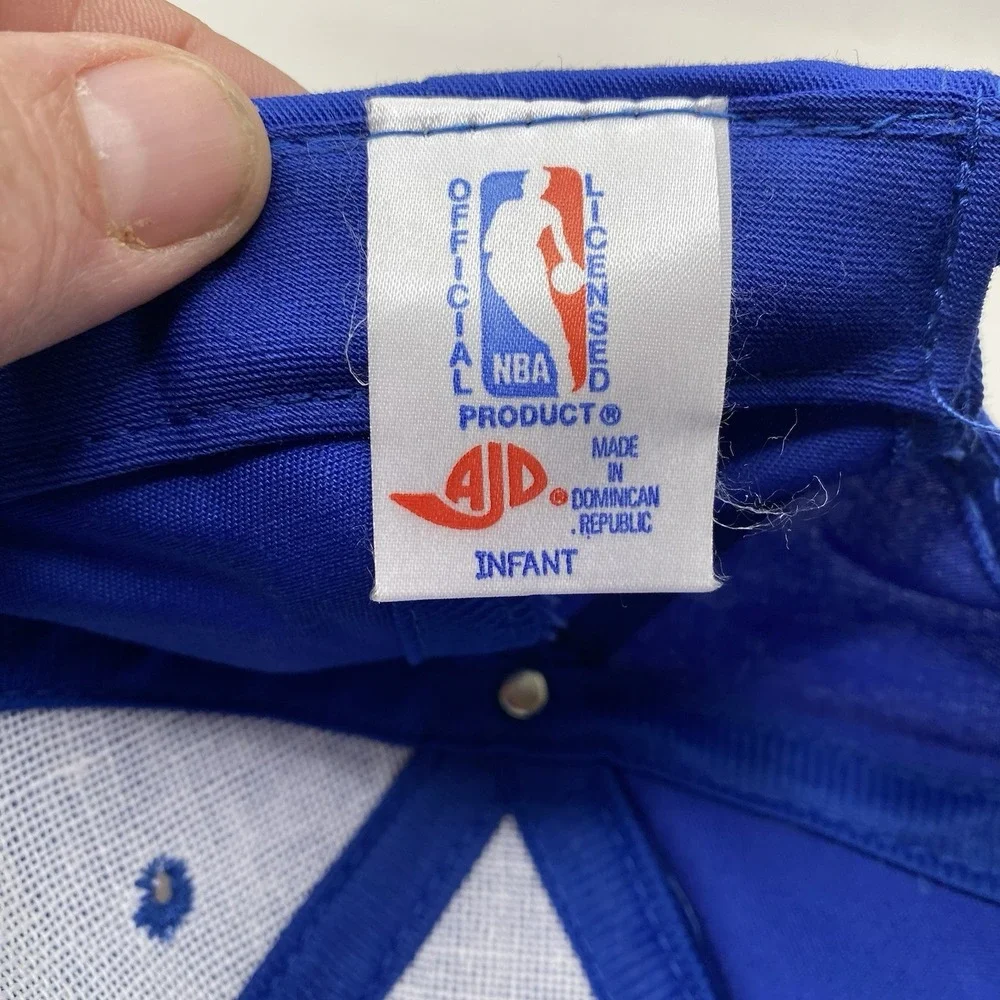Detroit Pistons Infant Hat‎ Adjustable Baseball Hat Blue Cleaned NBA SEE PICS